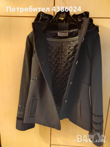 НОВО ДАМСКО ЛУКСОЗНО ПАЛТО ЧЕРНО ТУРСКО СУПЕР ЕВТИНО!, снимка 8 - Палта, манта - 52090604