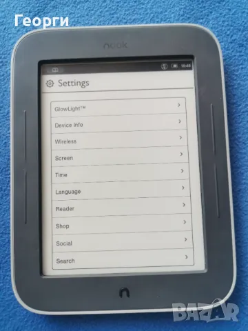 четец NOOK Simple Touch с подсветка, снимка 6 - Електронни четци - 47250341