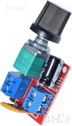 PWM регулатор на обороти за DC електромотор, снимка 2 - Друга електроника - 53465081