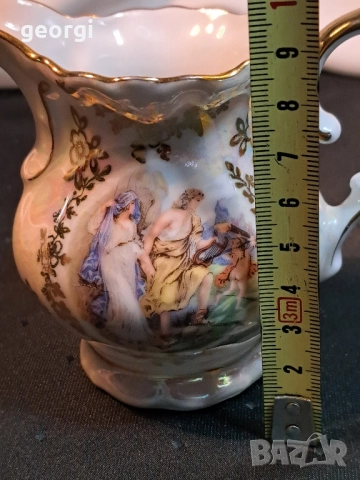 порцеланова каничка за мляко Орфей и Евридика 29/6, снимка 5 - Сервизи - 52832837