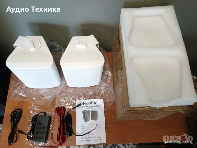 Активни Bluetooth колони Herdio. Чисто нови., снимка 5 - Тонколони - 49770457