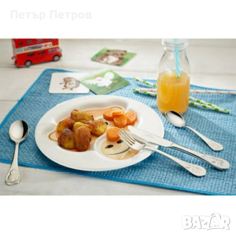 Детски комплект прибори за хранене Villeroy & Boch, снимка 2 - Прибори за хранене, готвене и сервиране - 29348776