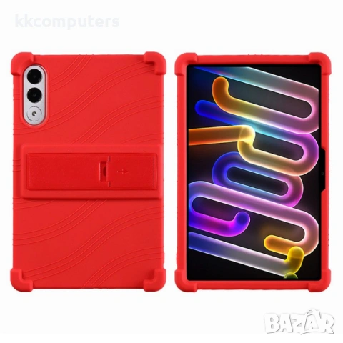 Защитен Калъф за Lenovo Xiaoxin Pad Pro / Yoga Tab 11.1 със Стойка - Силикон + PC, Охлаждаща структу, снимка 2 - Калъфи, кейсове - 53267275