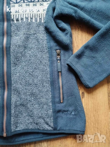 Jack Wolfskin Ladies Okinawa Fleece Jacket - дамско поларено горнище С, снимка 7 - Блузи с дълъг ръкав и пуловери - 53418157