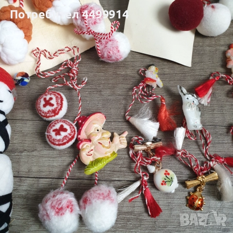 Стари соц.мартенички - 57 броя, снимка 6 - Колекции - 52412049