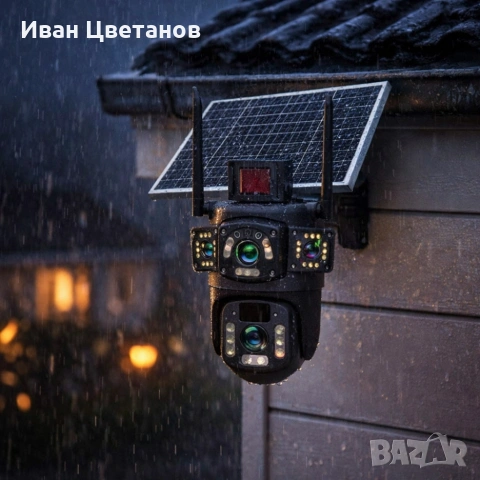 Соларна камера LYLU 4G със SIM карта - сигурност и спокойствие