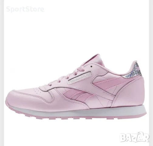 REEBOK Classic Leather Pink Pastel 38, снимка 4 - Маратонки - 48481414