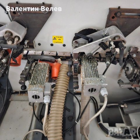 кантираща машина holz her triathlon 300,точно окрайчване ерови фрези корнер прави цикли и полири, снимка 9 - Други машини и части - 53519906