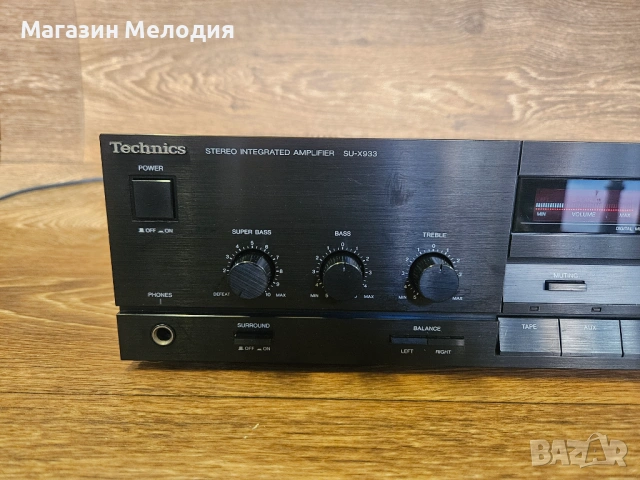 Усилвател Technics SU-X933 New Class A – Digital Stereo Integrated Amplifier, снимка 3 - Ресийвъри, усилватели, смесителни пултове - 53737003