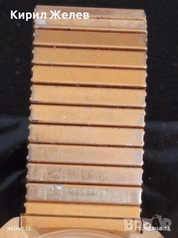 Стар механичен часовник SELECTA de LUX позлатен работи за КОЛЕКЦИОНЕРИ 51266, снимка 5 - Антикварни и старинни предмети - 51724295