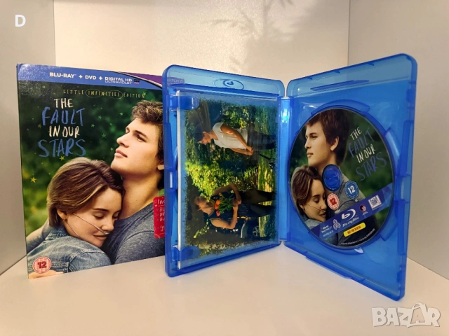 The Faul in Our Stars Blu Ray + DVD, снимка 2 - Blu-Ray филми - 53700105