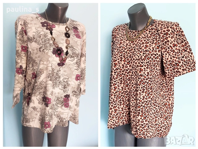 Два различни броя / Маркова блуза тип туника "Silhouette" и "Ellos" / голям размер 