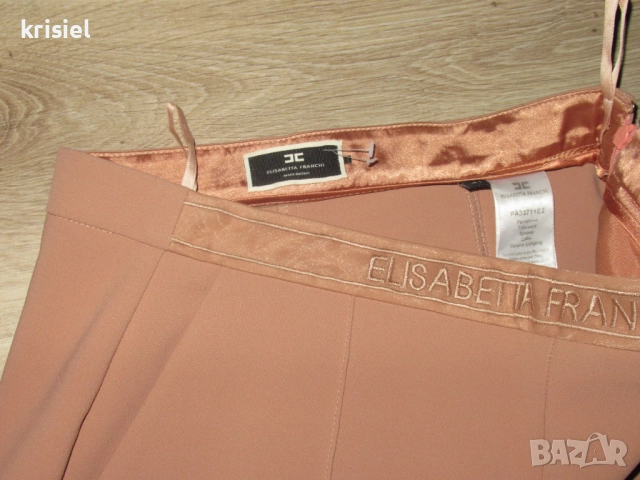 ELISABETTA FRANCHI--СТРАХОТЕН ПАНТАЛОН--44 номер- М, снимка 12 - Панталони - 52303880