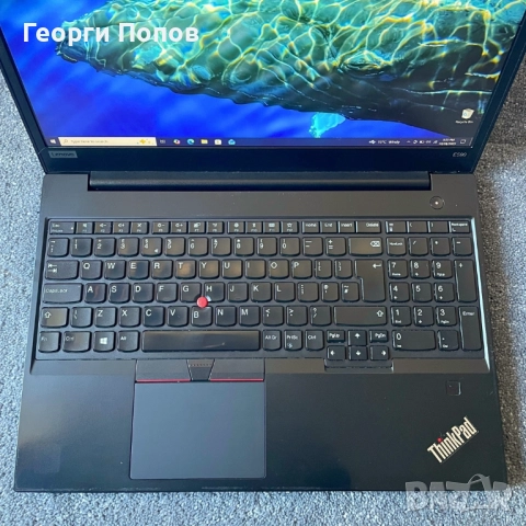 15.6''FHD Lenovo ThinkPad E590 16GB RAM, i5-8265u, 256GB NVMe SSD PCIe, снимка 4 - Лаптопи за работа - 52226993