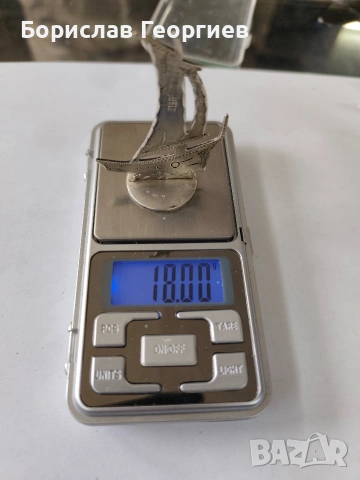 Малка сребърна статуетка кораб 0,900, снимка 7 - Колекции - 53944884