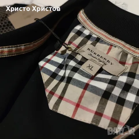 Мъжка луксозна блуза BURBERRY XL, снимка 5 - Тениски - 46852585