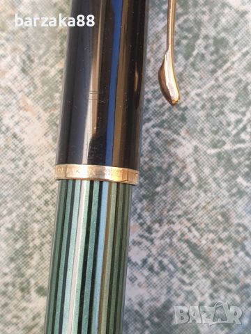 Златна писалка Pelikan Gunther 14k + Пиромолив + Калъфче, снимка 8 - Колекции - 45635337