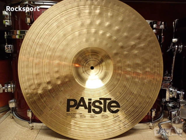 Paiste 20" Signature Power Ride, снимка 2 - Ударни инструменти - 53590594