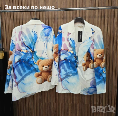 Teddy Bear Дамско Сако С Дълъг Ръкав Теди Беър Код I_142