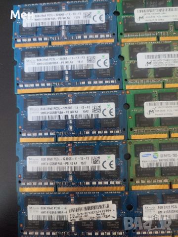 РАМ ГБ  8 GB и 16 GB RAM 2Rx8 PC3L South Corea, China от Корея и Китай, снимка 2 - Части за лаптопи - 46479462