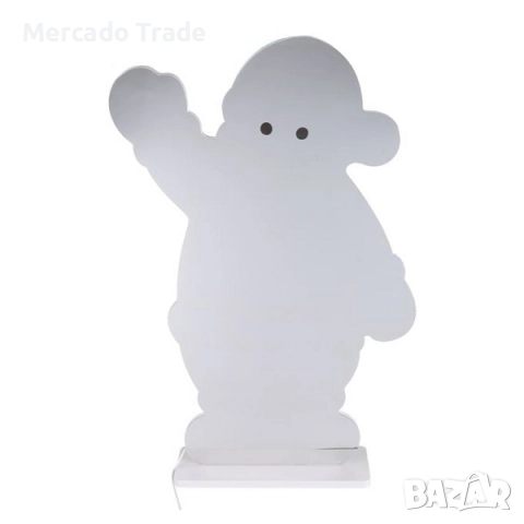 Коледна огледална лампа Дядо Коледа, USB, LED,Цветен, снимка 3 - Декорация за дома - 52325958