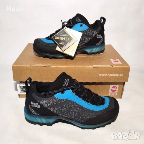 Нови дамски туристически обувки Hanwag GORE-TEX Vibram, снимка 2 - Други - 53275107