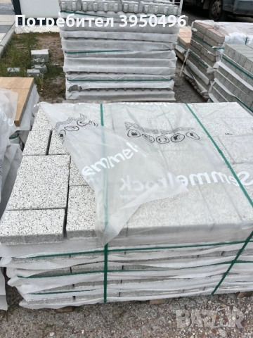Pastella комби паваж Semmelrock 6см, цвят: светлосив, снимка 5 - Строителни материали - 53060222