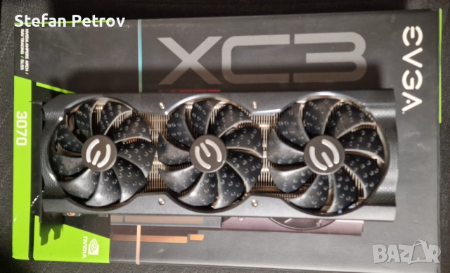 Продавам Nvidia RTX 3070 - EVGA,Asus,Founders Edition, снимка 4 - Видеокарти - 53670913