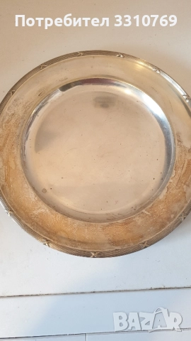 Посребрени десертни чинии и прибори за хранене и сервиране., снимка 14 - Чинии - 52661123