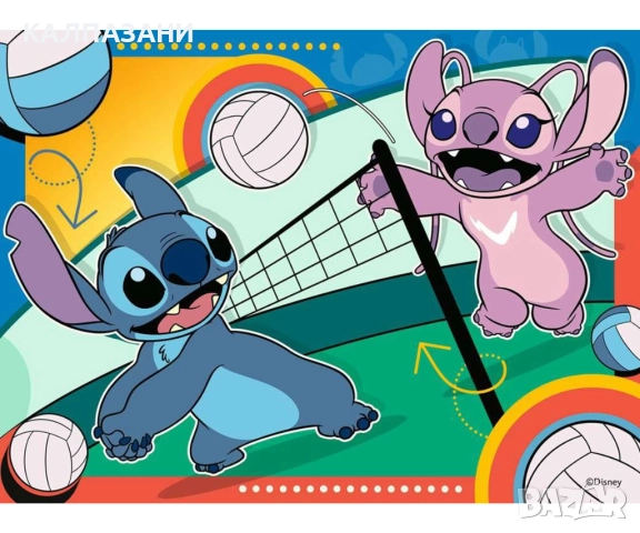 Очарователният Стич прави тези 4 пъзела с различен брой парчета още по-очарователни! Присъединете се, снимка 4 - Игри и пъзели - 51889340