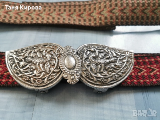 Пафти с колан, дантела и плетени чорапи! Допълнение към народна носия! , снимка 8 - Антикварни и старинни предмети - 54235980