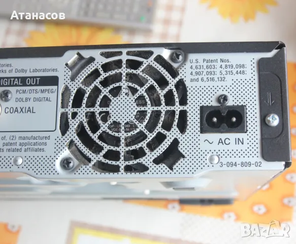 DVD RECORDER SONY RDR HX750 с HARD DISK, снимка 7 - Плейъри, домашно кино, прожектори - 50184855