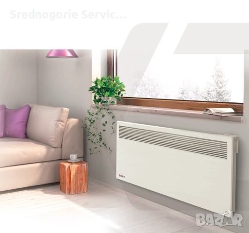 -10% отстъпка Стенен електрически конвектор с WiFi, 2000W