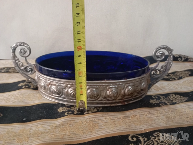 Бонбониера в стил жардиниера, снимка 2 - Антикварни и старинни предмети - 52446245