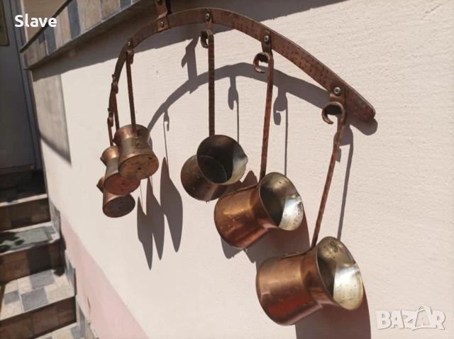 битов меден сервиз за турско кафе, снимка 3 - Други ценни предмети - 50650640