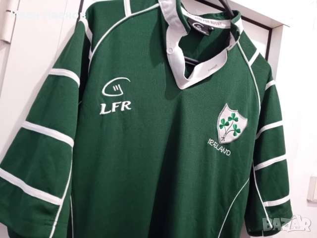 Оригинална ръгби фланелка на Ирландия, снимка 6 - Спортни дрехи, екипи - 51655023