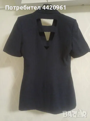 дамско елегантно сако с ефектен гръб, снимка 2 - Сака - 49786818