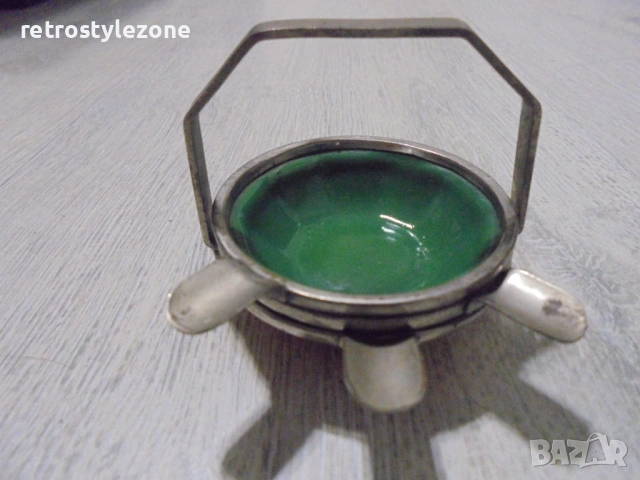 № 8548 Колекционерски винтидж пепелници с емайл – ретро комплект (3 бр.)  , снимка 3 - Други ценни предмети - 54012200