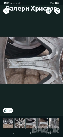 джанти с гуми за мерцедес , снимка 3 - Гуми и джанти - 53985365