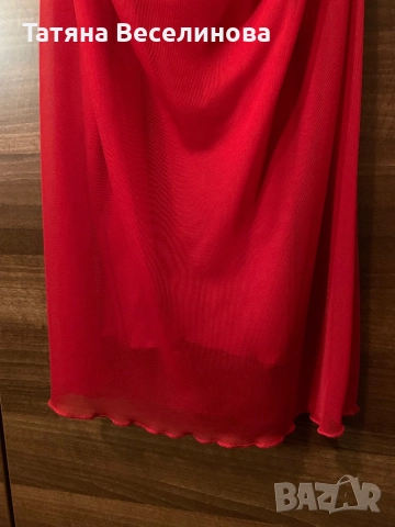 Официална червена рокля Morgan, снимка 6 - Рокли - 52965351