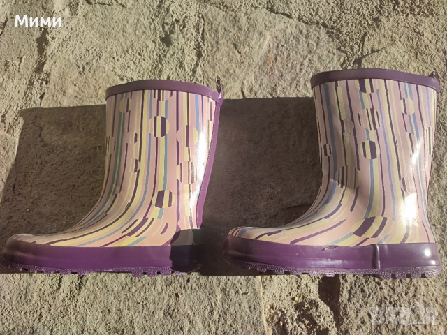 Детски ботуши за дъжд, снимка 3 - Бебешки боти и ботуши - 51929546