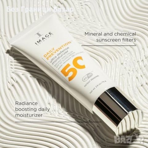 Нов Ултра защитен крем SPF 50 - Image Skincare, 73g за сияйна кожа лице, снимка 1 - Козметика за лице - 46806240