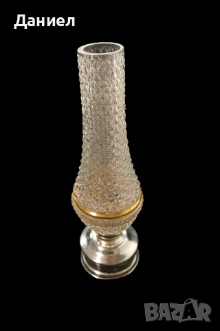 Стара настолна лампа, снимка 4 - Антикварни и старинни предмети - 53661643