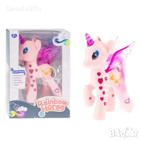 Фигурка My Little Pony светещо Пони Еднорог Малкото пони , снимка 5 - Фигурки - 49261267