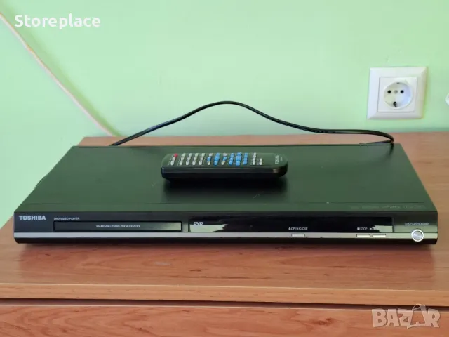 DVD Toshiba dvd player двд, снимка 6 - Плейъри, домашно кино, прожектори - 49957139