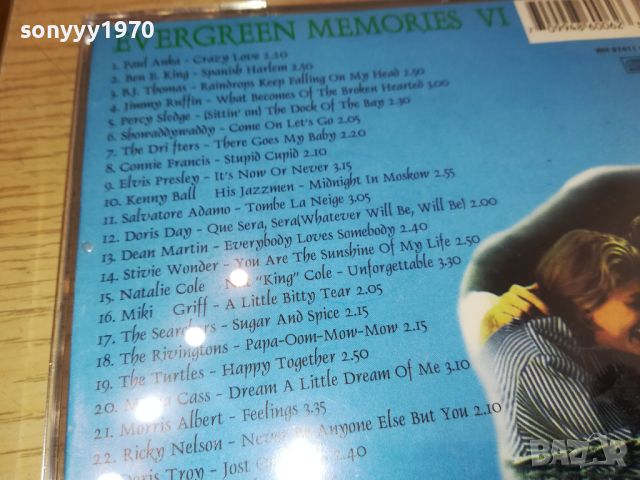 EVERGREEN MEMORIES CD 3004241032, снимка 13 - CD дискове - 45521652