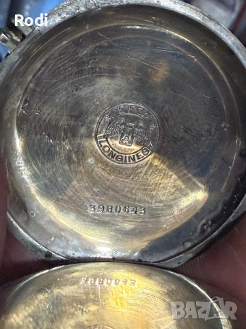 рядък стар жепейски джобен часовник longines, снимка 4 - Антикварни и старинни предмети - 54148329