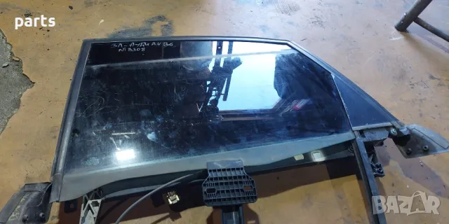 Заден Ляв Стъклоповдигач - Стъкло и Рамка Ауди А4 Б6 N:9308, снимка 4 - Части - 50340739