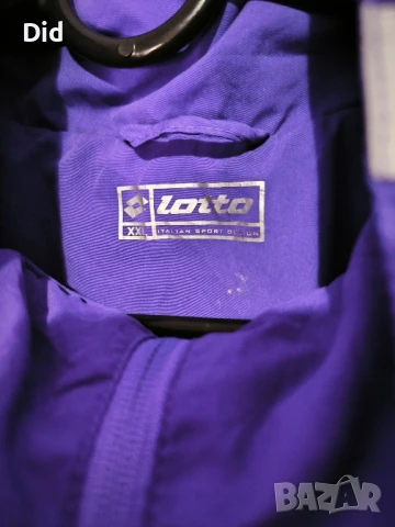 оригинална vintage ветровка lotto Fiorentina A.F.C, снимка 6 - Спортни дрехи, екипи - 50596932
