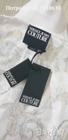 Versace Jeans Couture Cotton Slim Fit Mens Size S НОВО! ОРИГИНАЛ! Мъжка Тениска!, снимка 14 - Тениски - 53521443